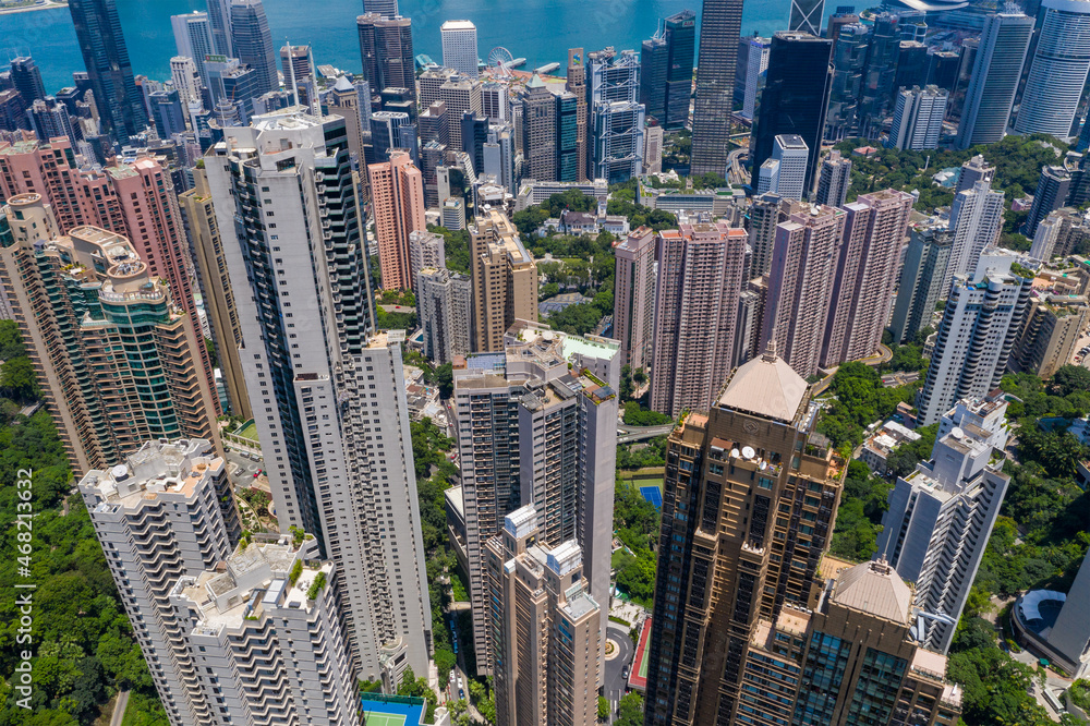 Fototapeta premium Hong Kong city