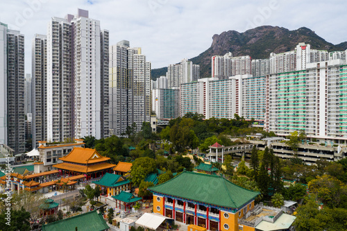 Photos Hong Kong kowloon side with Wong Tai Sin temple