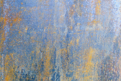 Rusty metal background texture close-up, metal old surface