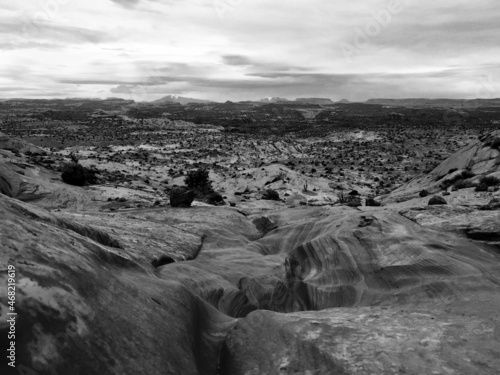 Red (Black and White) Rock