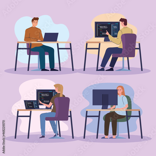 workers of developers web