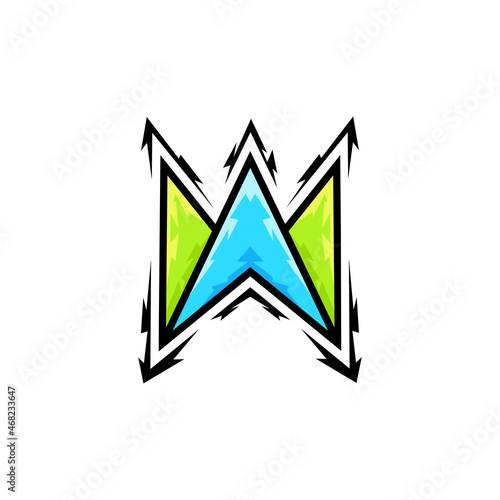 Free Download letter w mascot logo design vector - GFXLoad