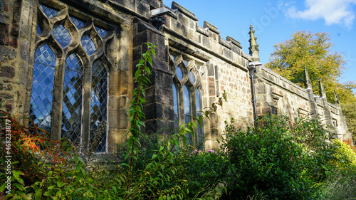 Church Holy Trinity stands at the top of the High Street  by the castle  in the beautiful market town of Skipton - the gateway to the Yorkshire Dales.