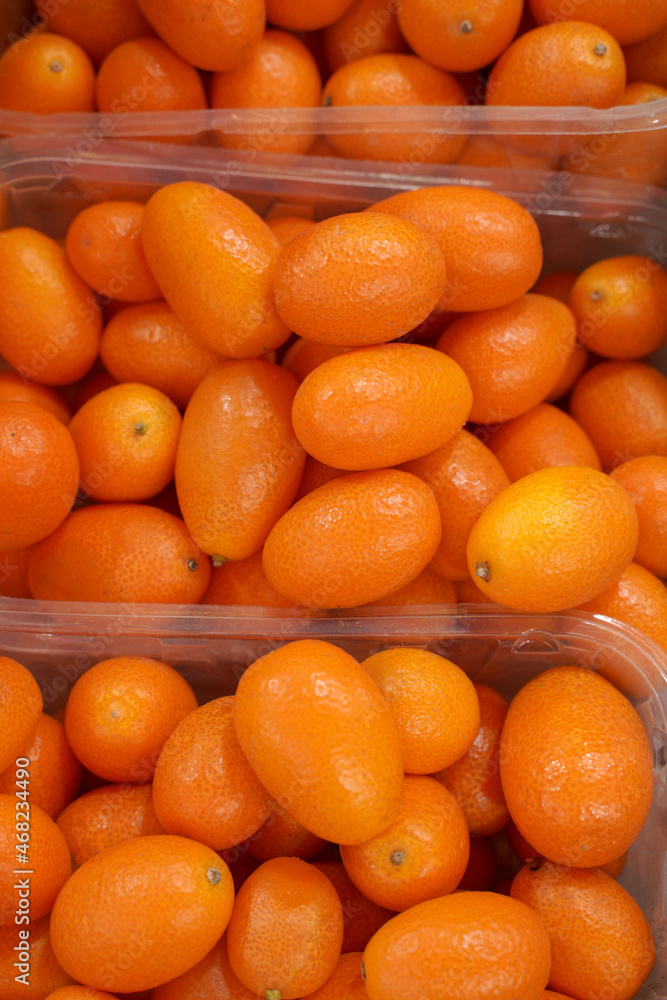 kumquat fruit at the local market