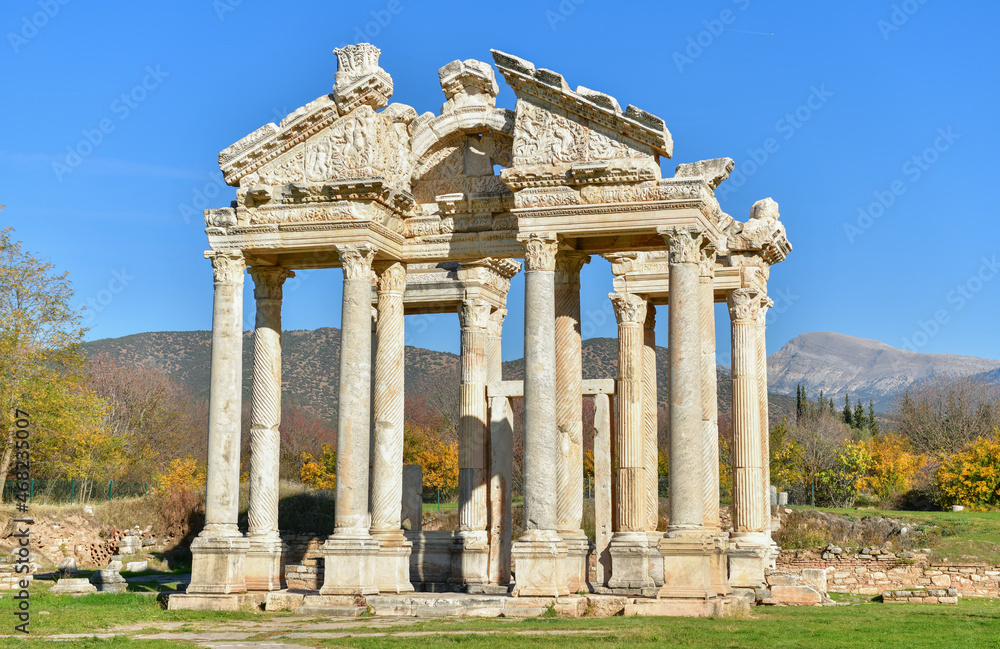 Aphrodisias Ancient City Temple Ruins