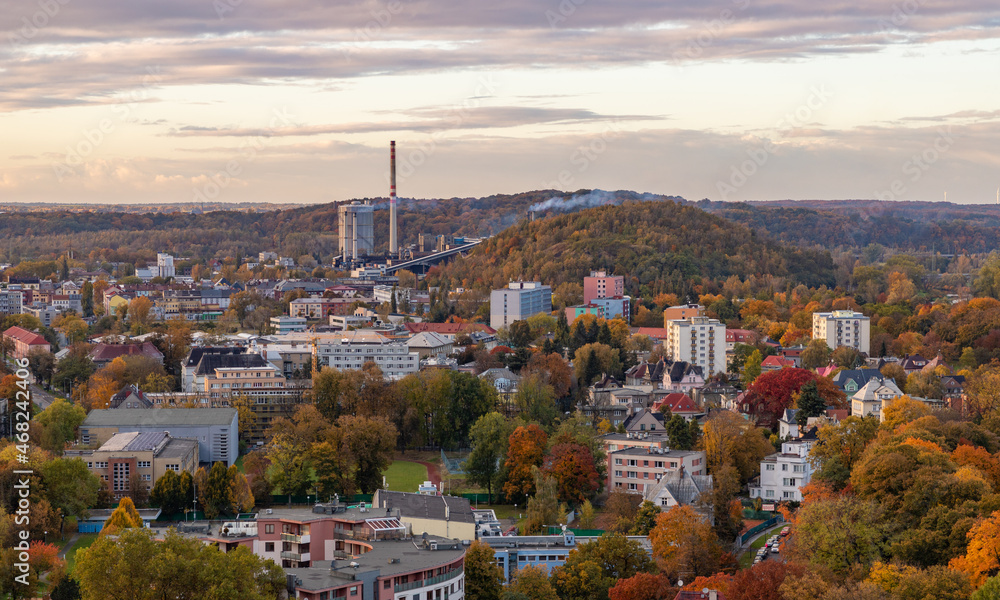 Obraz premium North Ostrava in the Fall