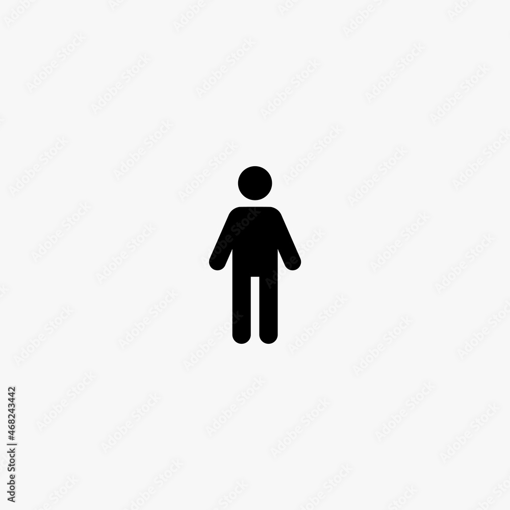 masculine user icon. masculine user vector icon on white background masculine user icon. masculine user vector icon on white background