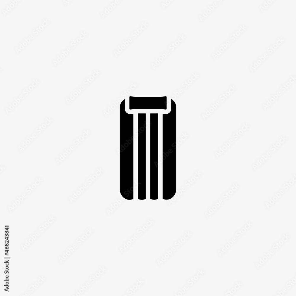 airbed icon. airbed vector icon on white background airbed icon. airbed vector icon on white background