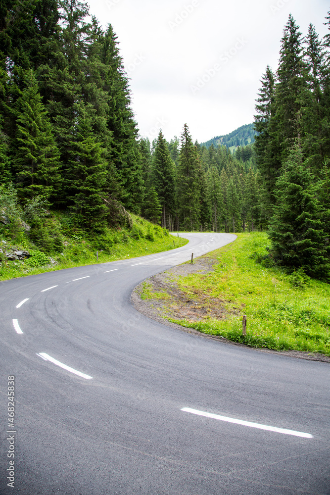 Fototapeta premium Alpenpass