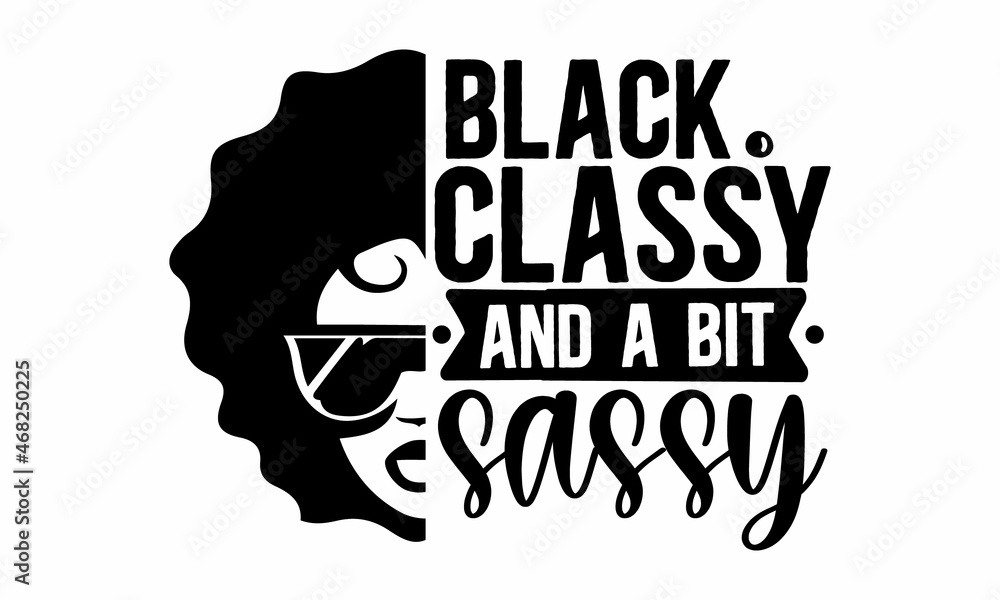 Fototapeta premium Calligraphy fun queen design to print on tee, shirt, hoody, poster banner sticker, card, Simple vector illustration