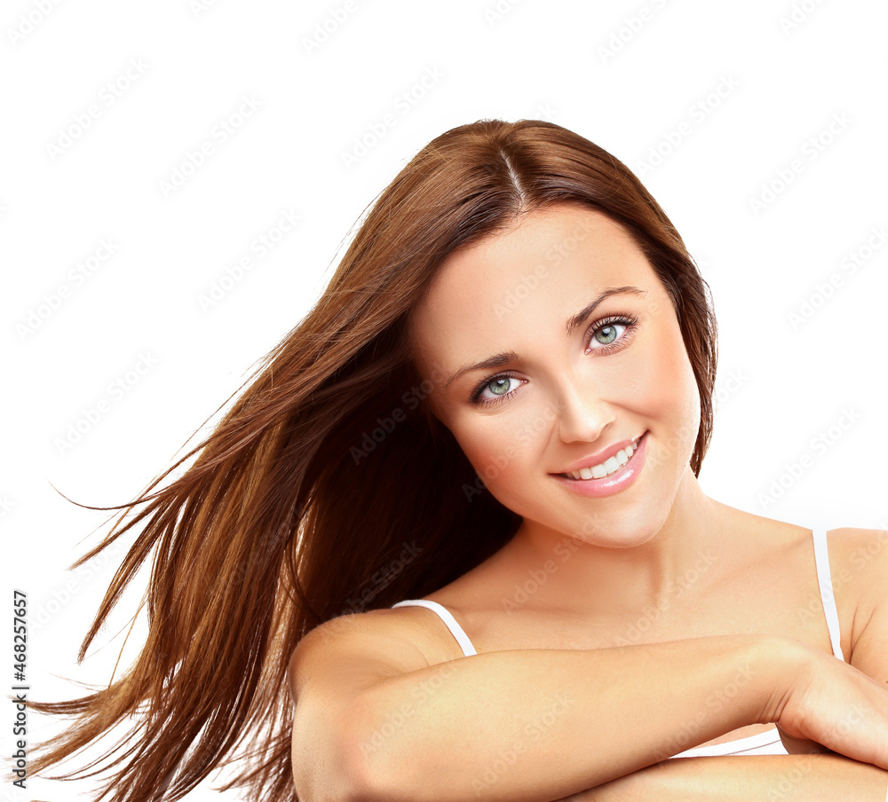 Shot of a beautiful woman. cosmetology concept Shot of a beautiful woman. cosmetology concept