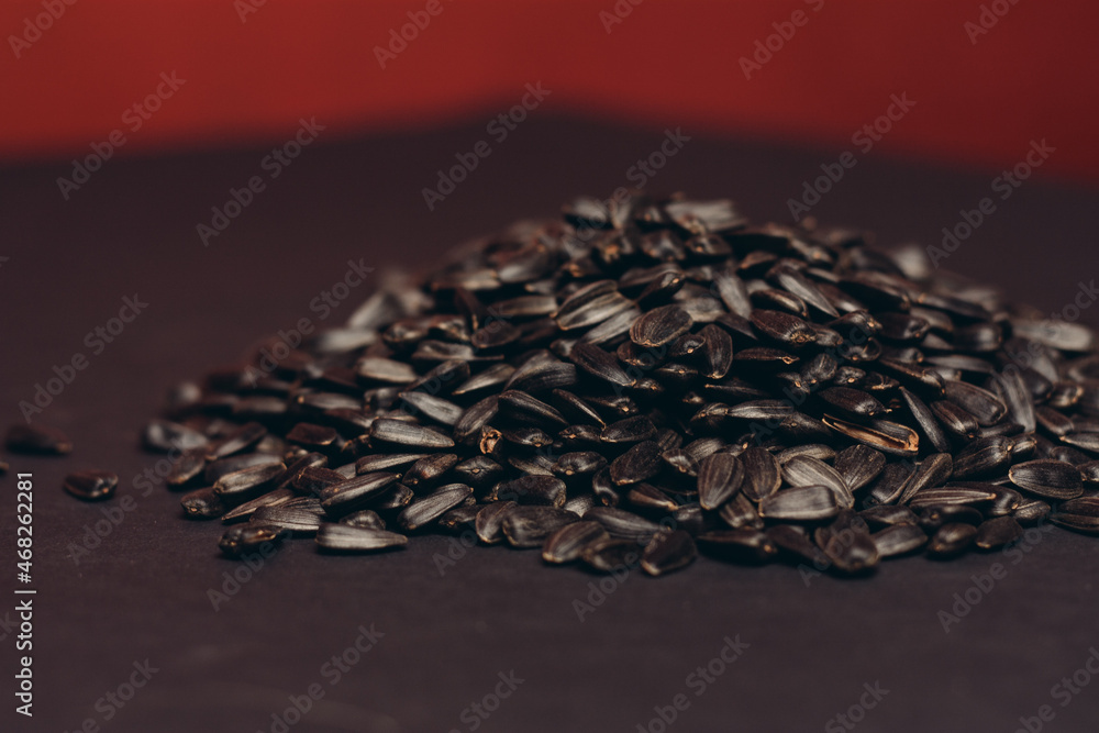 natural product sunflower seeds handing close-up food natural product sunflower seeds handing close-up food