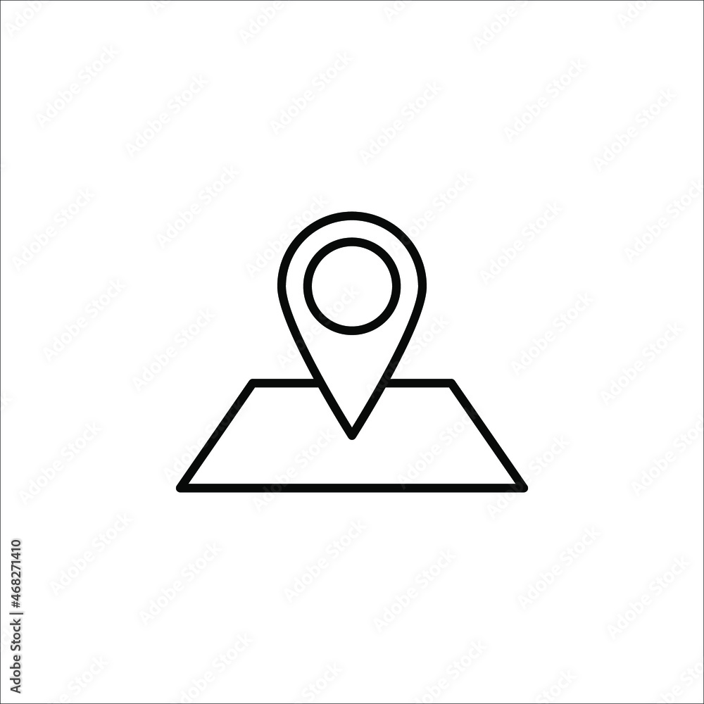 Navigation icon. simple vector illustration. eps 10 Navigation icon. simple vector illustration. eps 10
