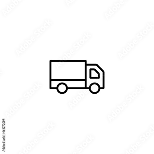 Truck icon, Truck sign vector