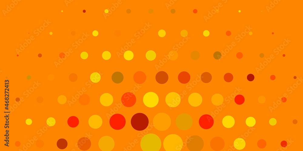 Light Yellow vector backdrop with circles. Light Yellow vector backdrop with circles.