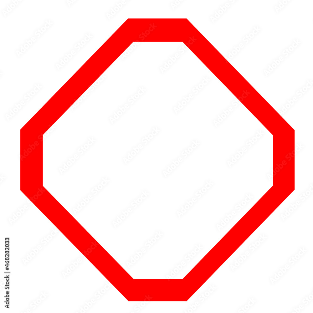 Shape square red box Shape square red box