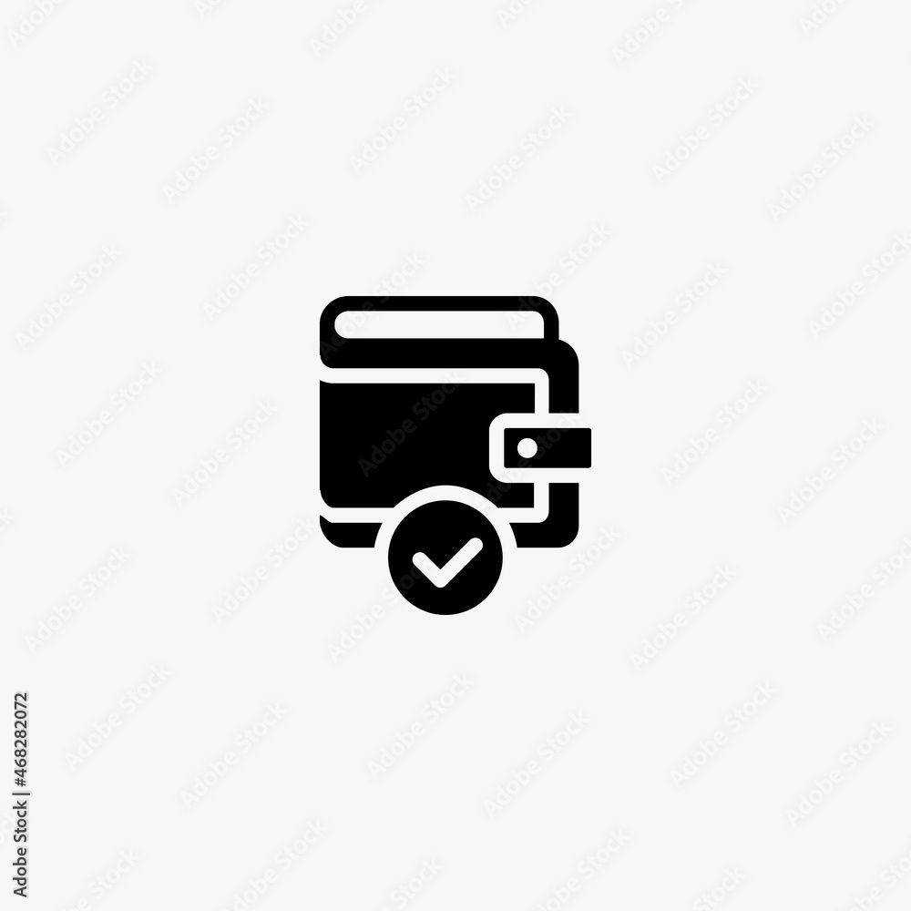 wallet icon. wallet vector icon on white background wallet icon. wallet vector icon on white background