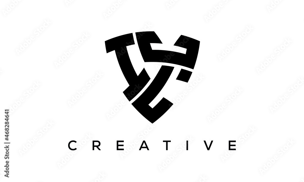 ILC letters logo, security Shield logo vector ILC letters logo, security Shield logo vector