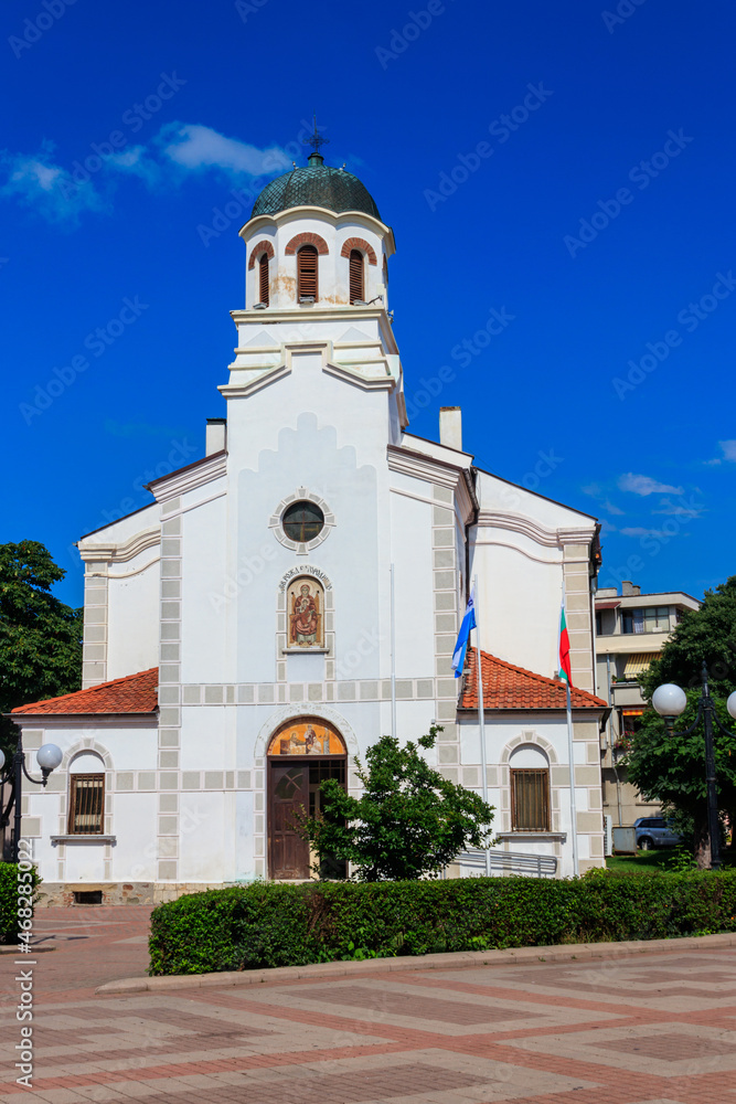 Nativity of Theotokos Church in the old town of Pomorie, Bulgaria