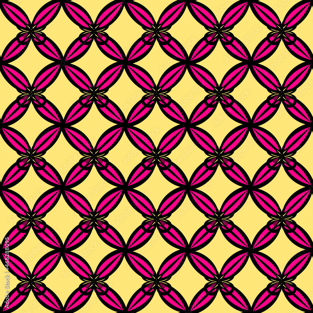 Fototapeta premium Pink pattern