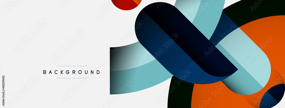 Trendy shapes, color minimal design composition, lines and shadows for wallpaper banner background or landing page Trendy shapes, color minimal design composition, lines and shadows for wallpaper banner background or landing page