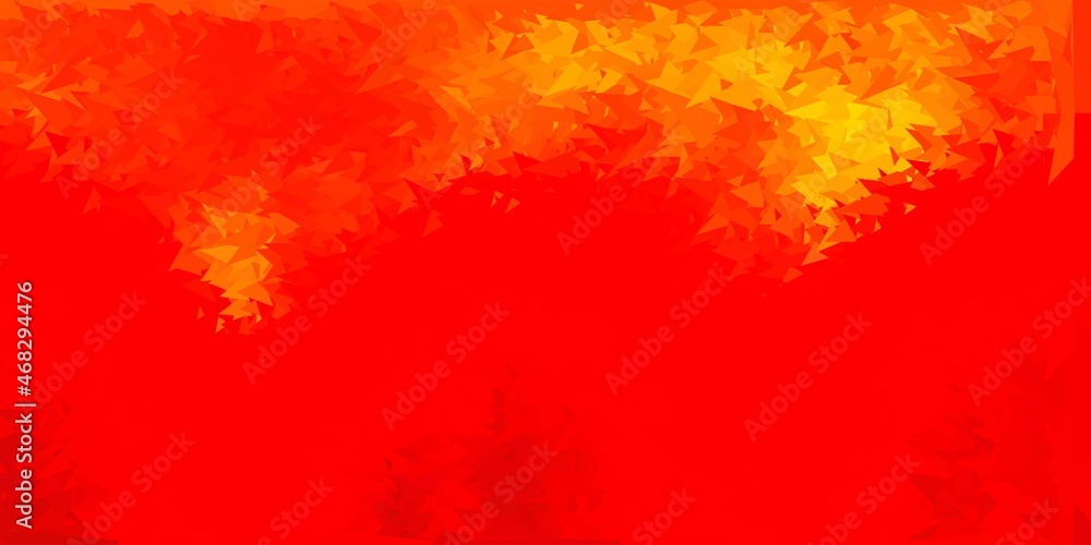 Dark orange vector polygonal background. Dark orange vector polygonal background.