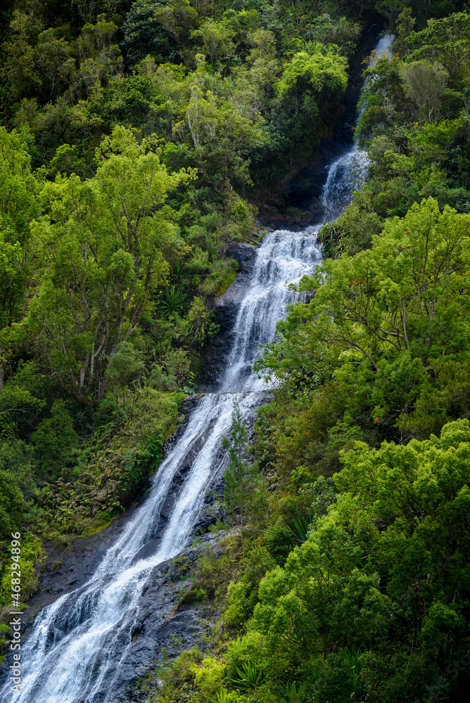 Waterfal called Le Voile de La Mariee, Salazie, Reunion Island Waterfal called Le Voile de La Mariee, Salazie, Reunion Island