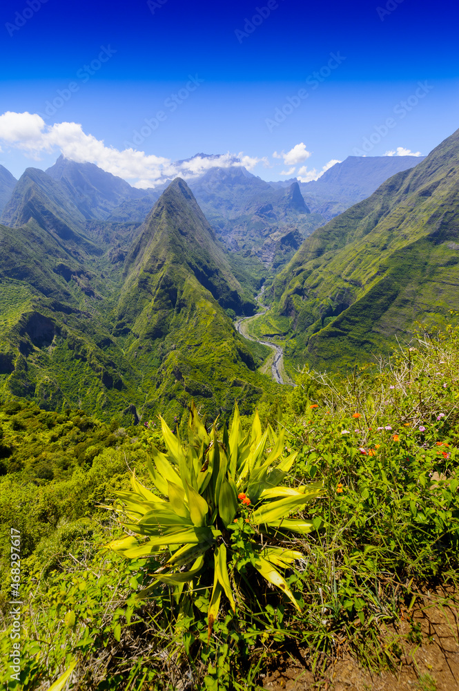 Cirque de Mafate, Dos d'Ane, Reunion Island