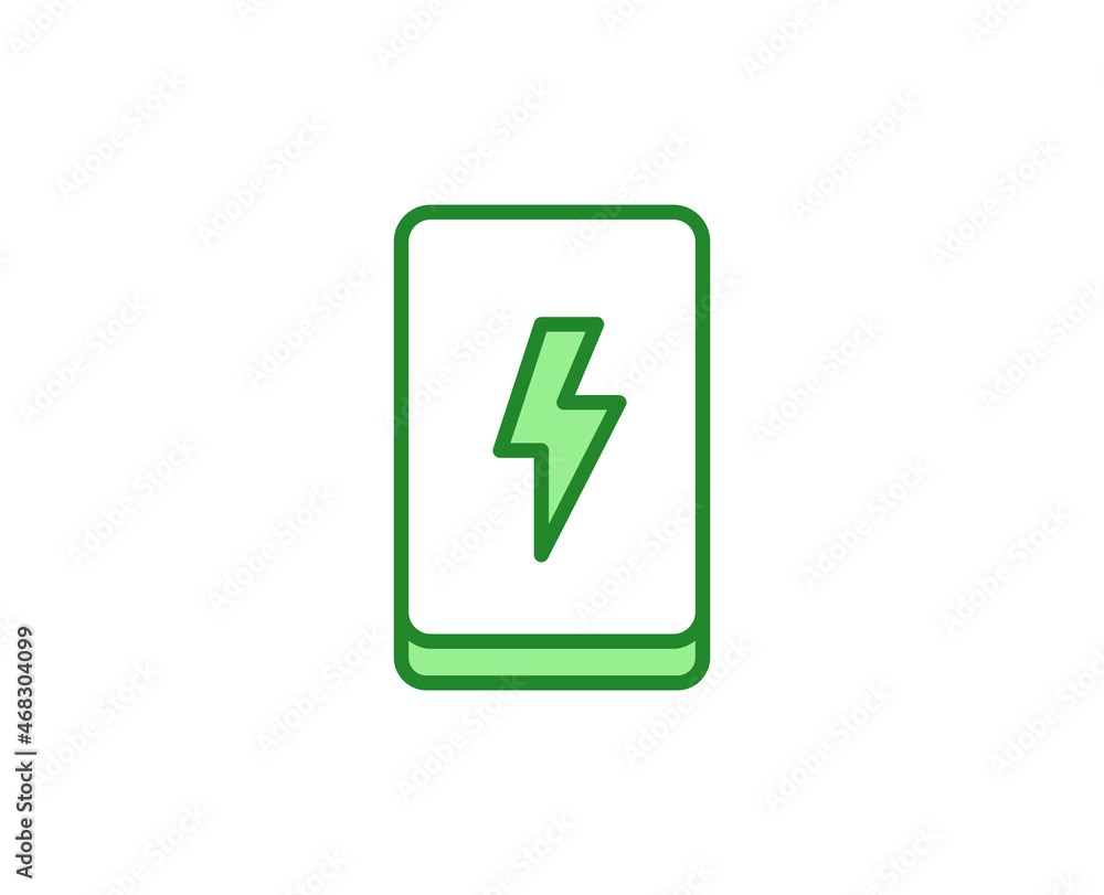 Line Green power icon isolated on white background. Outline symbol for website design, mobile application, ui. Electronics pictogram. Vector illustration, editorial stroсk. Line Green power icon isolated on white background. Outline symbol for website design, mobile application, ui. Electronics pictogram. Vector illustration, editorial stroсk.