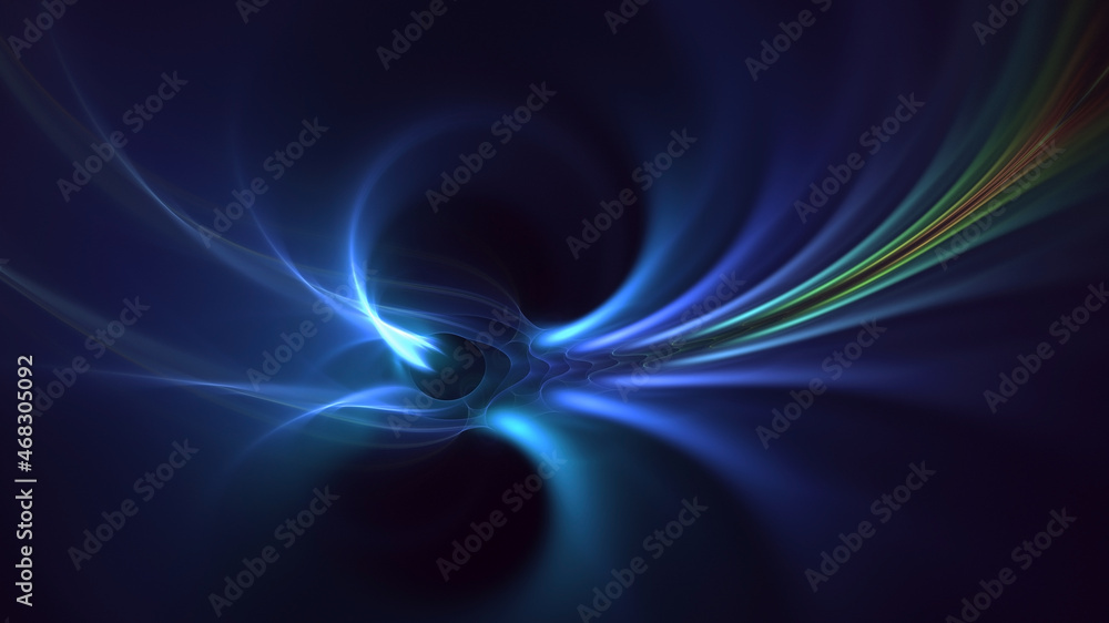 3D rendering abstract colorful fractal light background 3D rendering abstract colorful fractal light background