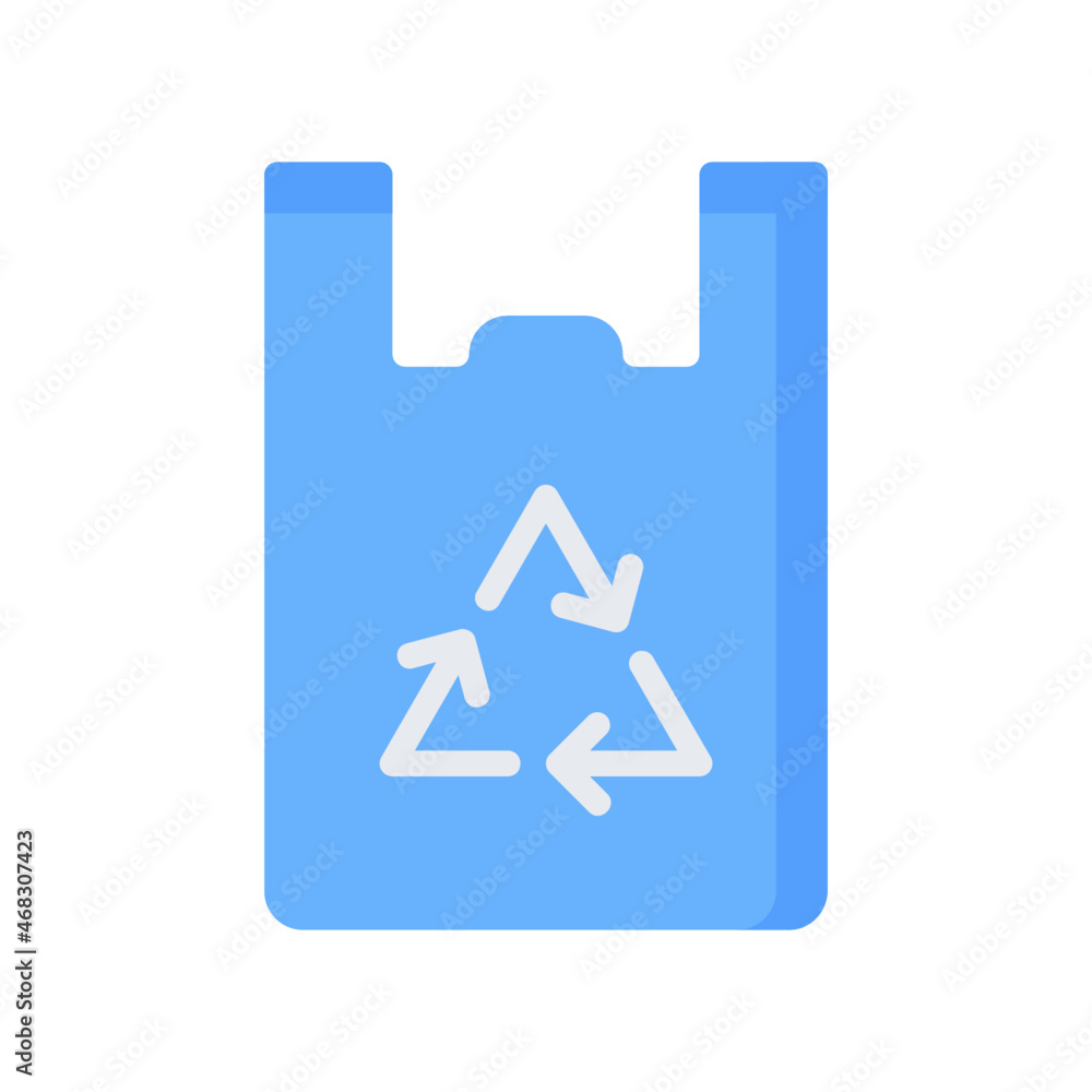 Plastic Bag Icon, Flat style icon vector illustration, Suitable for website, mobile app, print, presentation, infographic and any other project. Plastic Bag Icon, Flat style icon vector illustration, Suitable for website, mobile app, print, presentation, infographic and any other project.