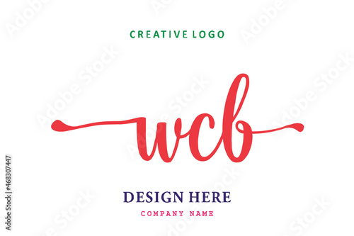 WCB lettering logo is simple, easy to understand and authoritative