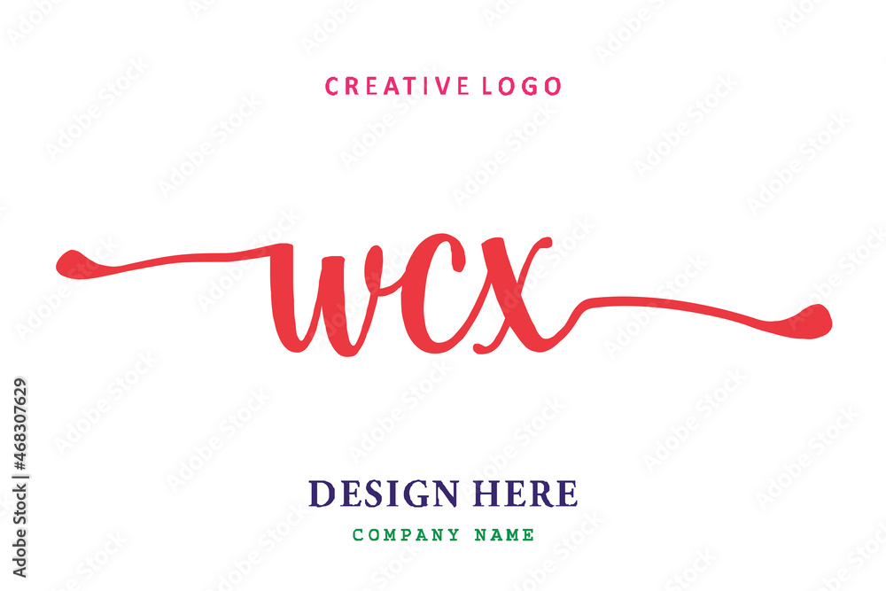 WCX lettering logo is simple, easy to understand and authoritative WCX lettering logo is simple, easy to understand and authoritative