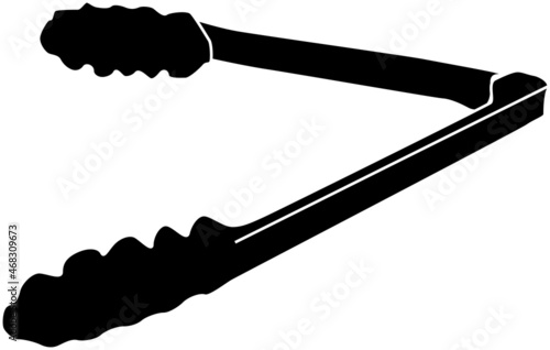 トングのシルエット素材