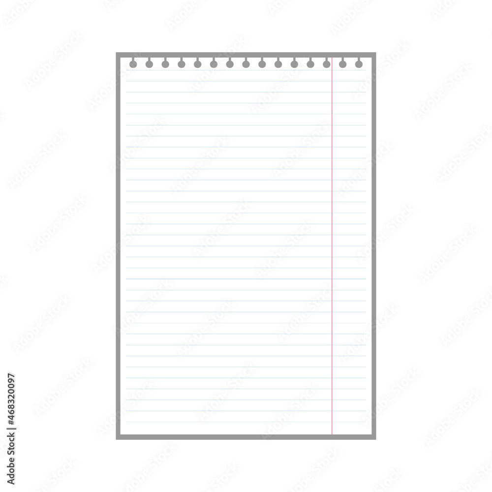 blank lined page sheet for notes with ring holes blank lined page sheet for notes with ring holes