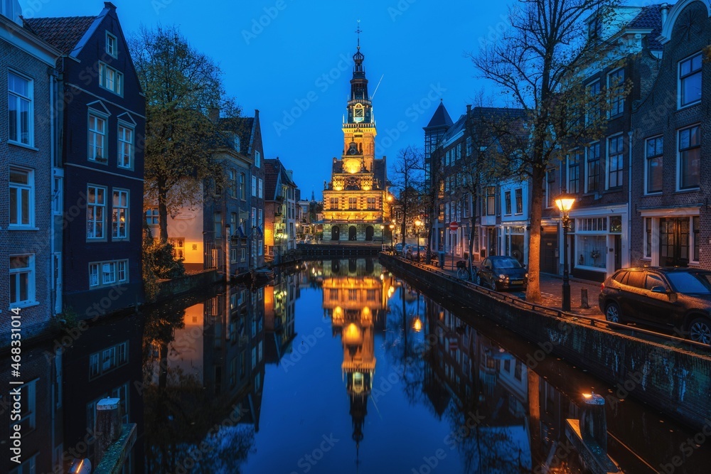 Light reflections in alkmaar