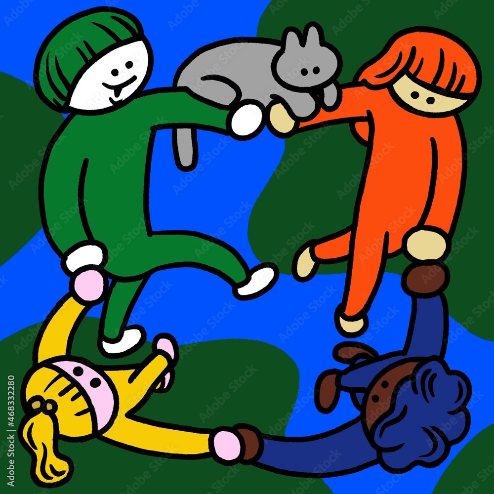 Fototapeta premium family