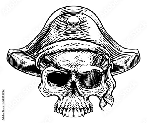 Pirate Skull Skeleton Grim ...