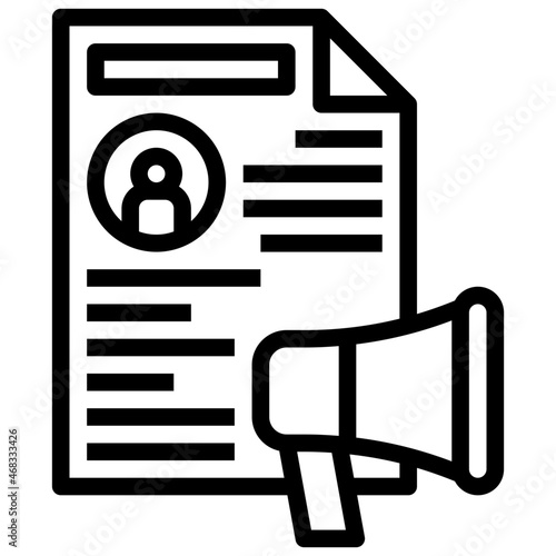 manifesto outline icon,ar,out,graphic,illustration