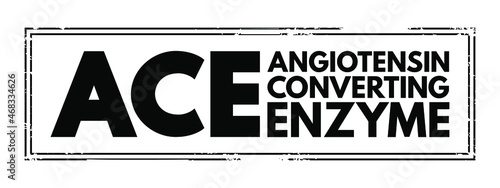 ACE - Angiotensin Converting Enzyme acronym, medical concept background