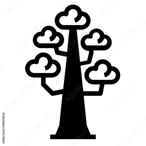 Tree Sequoia icon 