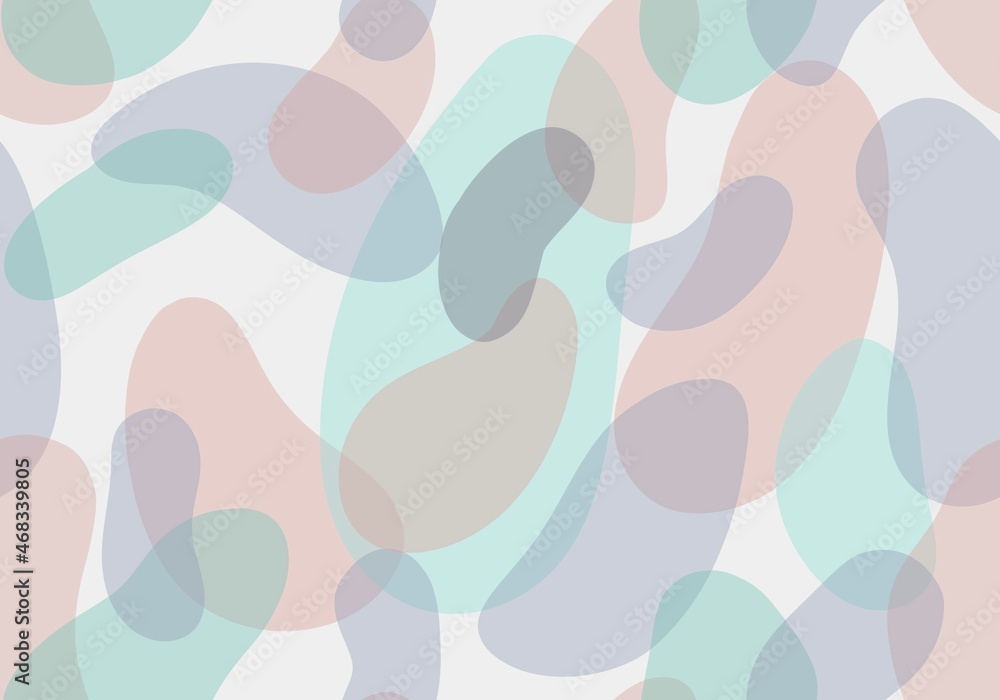 Seamless abstract pattern with spots for packaging and fabrics and textiles 