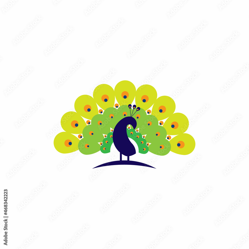 beauty Peacock Logo beauty Peacock Logo