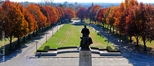 The William McKinley National Memorial for the 25th President of the United States in Canton Ohio. photo