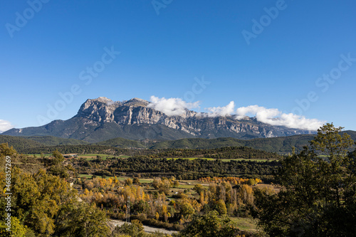 Peña Montañosa, Ainsa, Huesca, Spain. Ordesa y Monte Perdido National Park photo