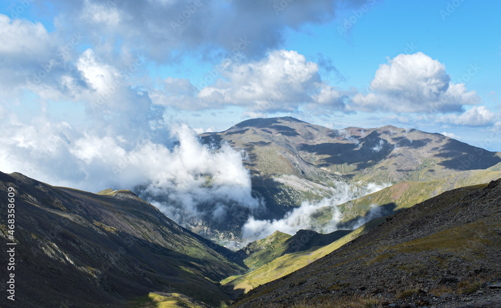 Fototapeta premium landscape with clouds