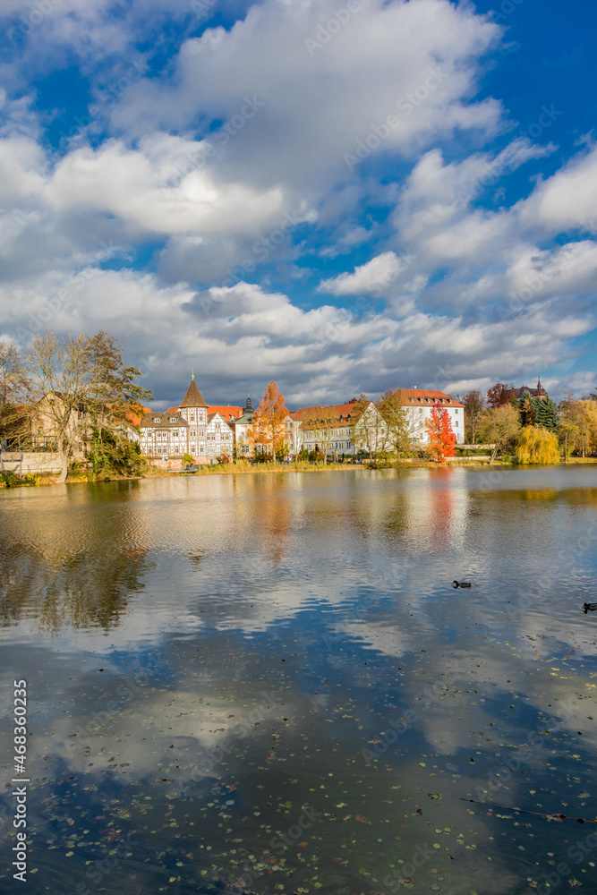 Herbstliche Tour um den Burgsee im wunderschönen Bad Salzungen - Thüringen