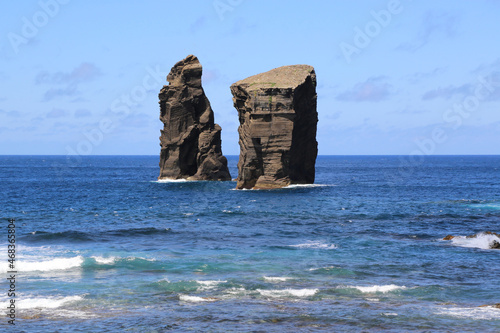 Pair of Rocks near Mosteiros Island, Sao Miguel, Azores