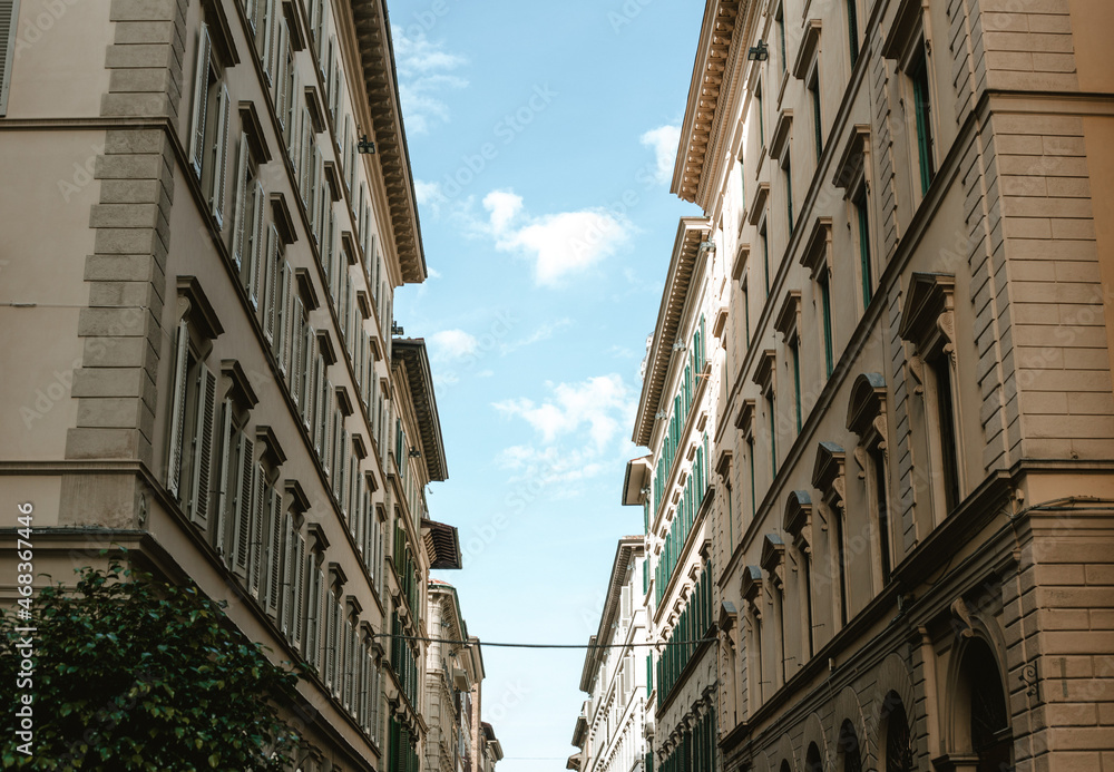 Arquitectura italiana, casas en Florencia