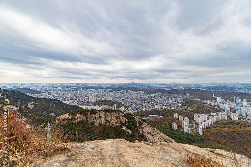 Fototapeta premium autumn in the mountains